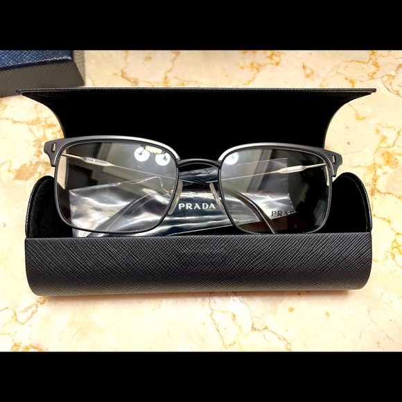 New Prada Journal Eyeglasses with Case. - Picture 2 of 5